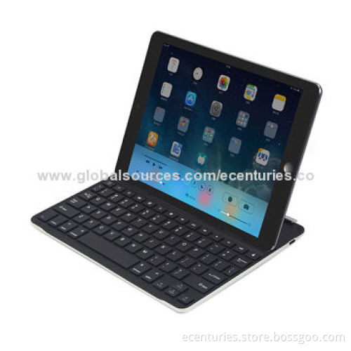 Bluetooth keyboard with magnetic clip for iPad air